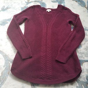 2 for $30! Maison Jules cableknit sweater, S